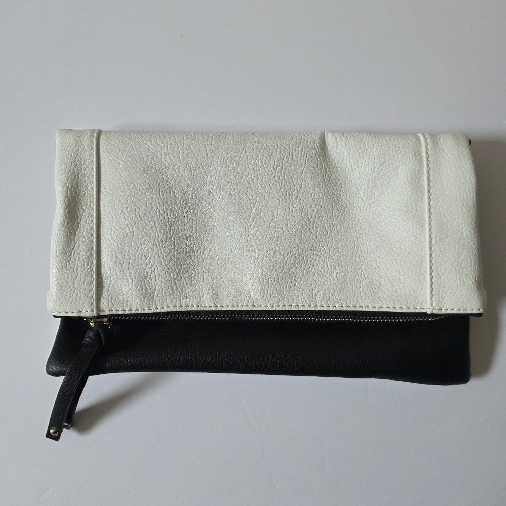 White & Black Clutch